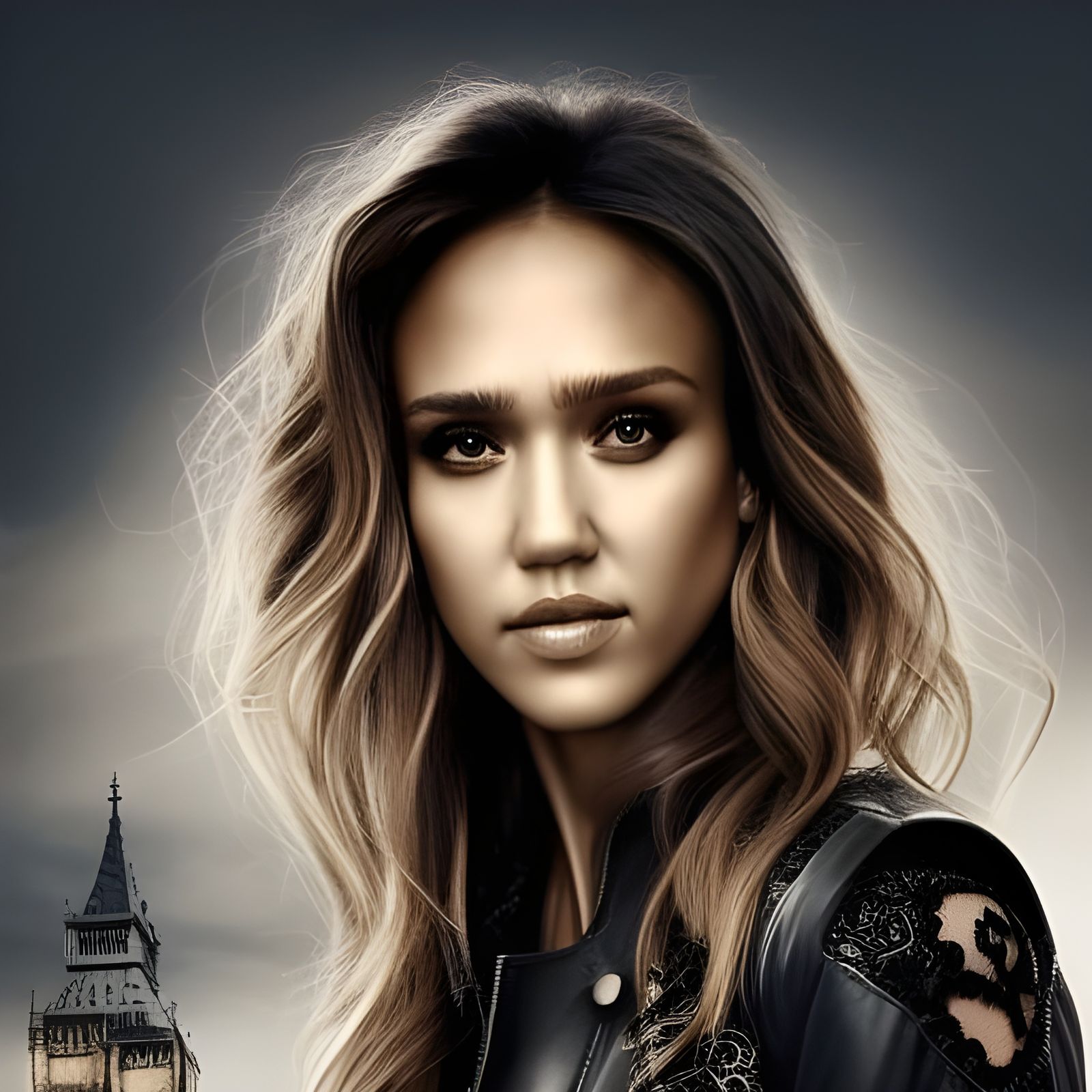 Jessica Alba - AI Generated Artwork - NightCafe Creator