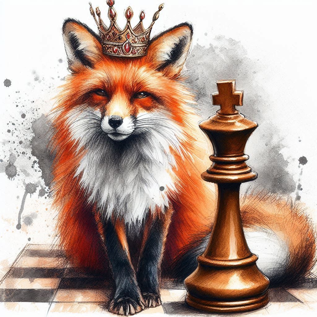 Rough watercolor sketch