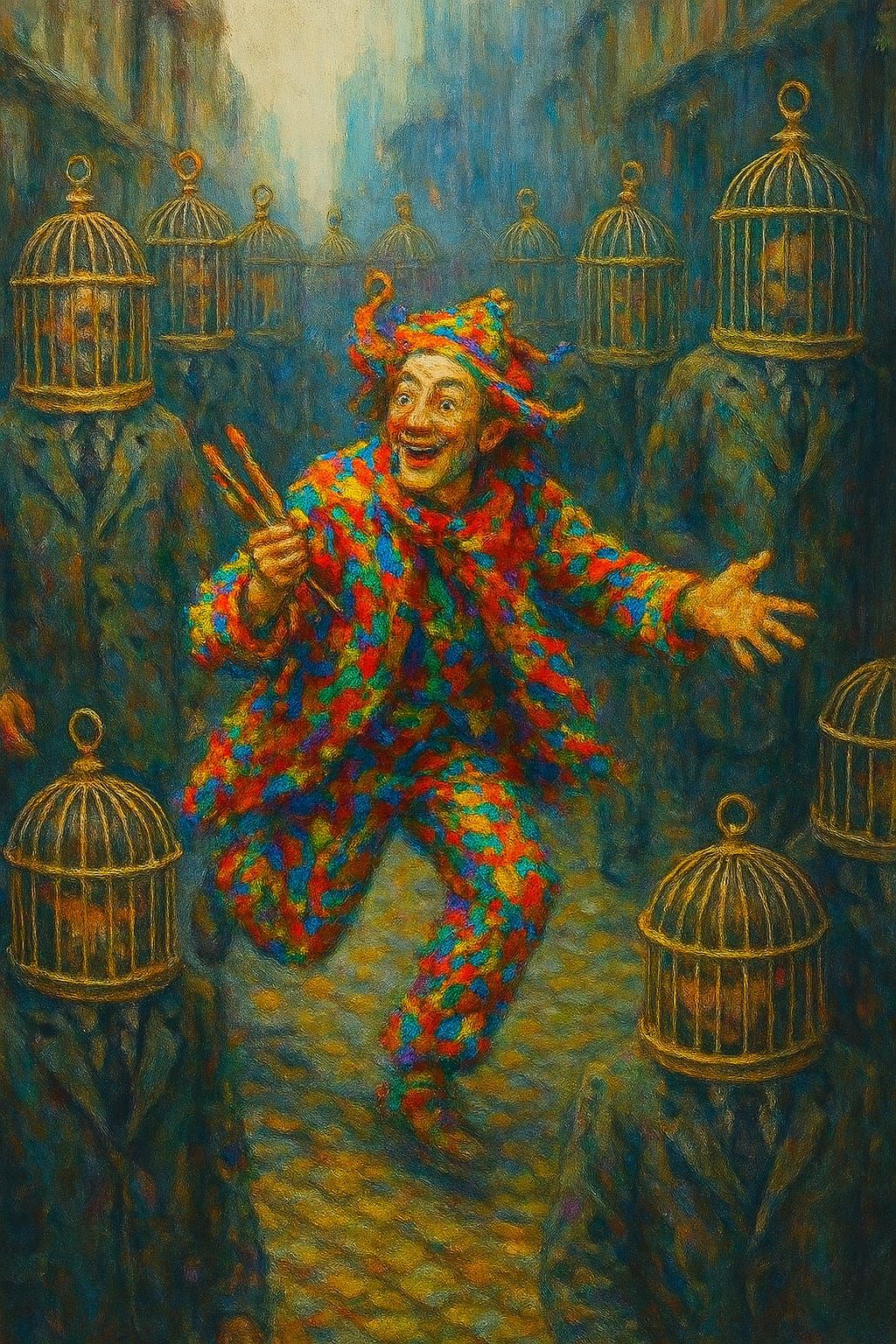 The Only One Without a Cage (So Obviously Mad)