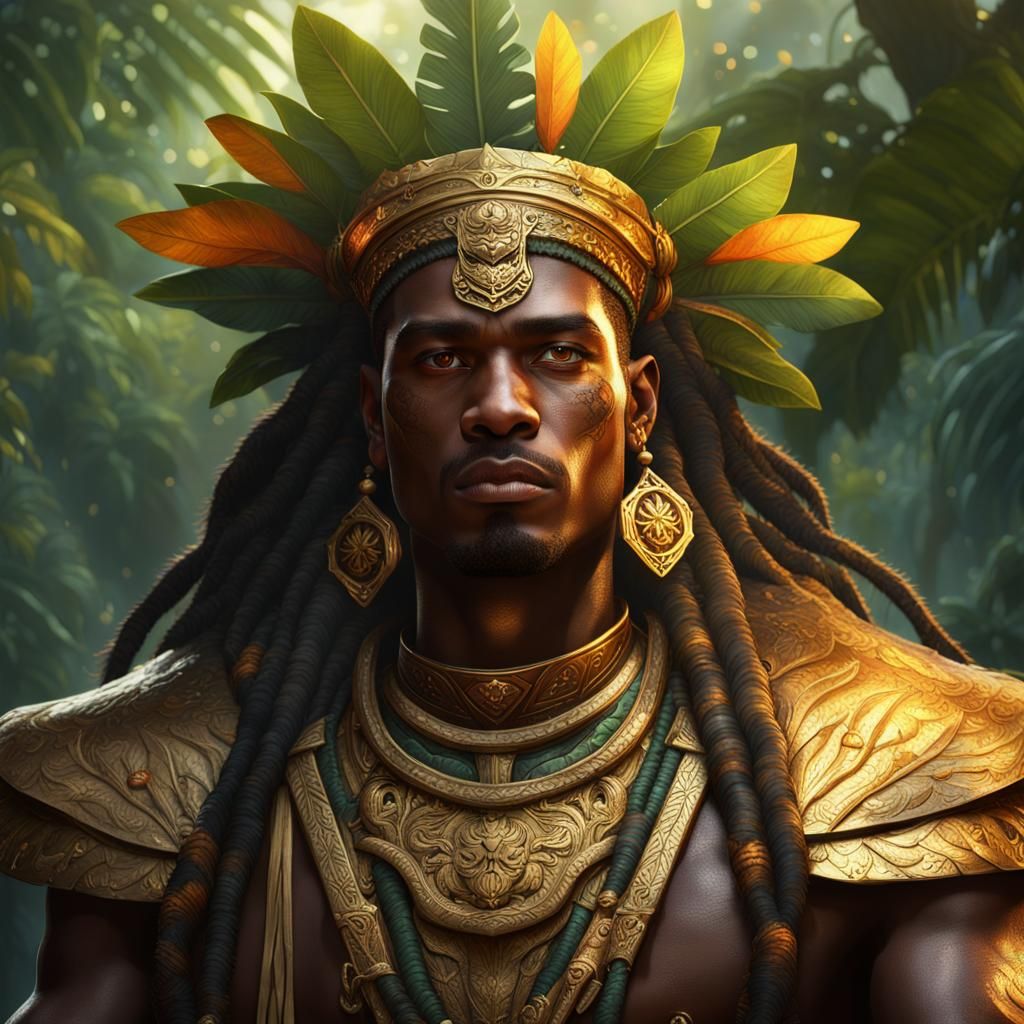 The young, male consort of the jungle queen who is blessed w...