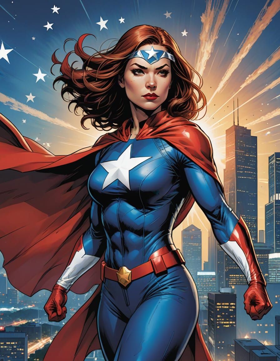 Portrait of A Superhero  by @Troxley