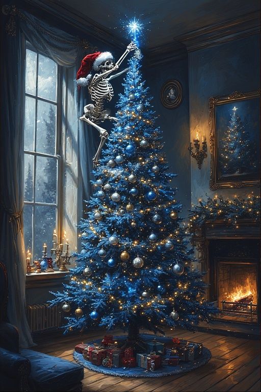 He's Not Going to Let a Lack of Skin Keep Him from His Chris...