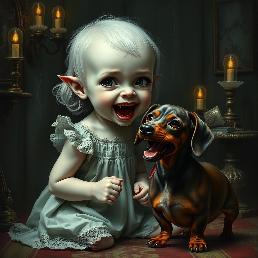 Blutfreundschaft 🧛🏻🐕  by @Mato