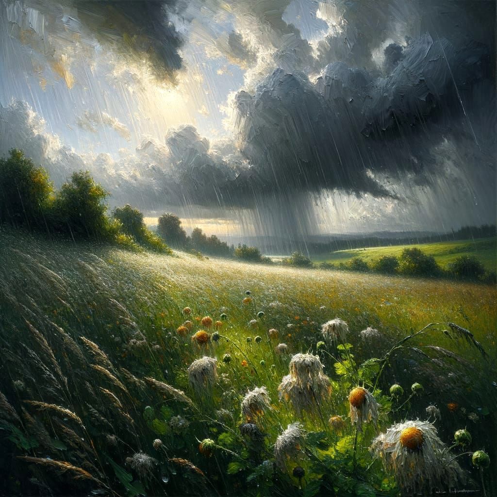 Heavy Summer Rains  by @Tsulea