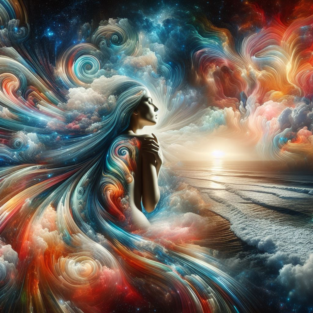 Surreal beach