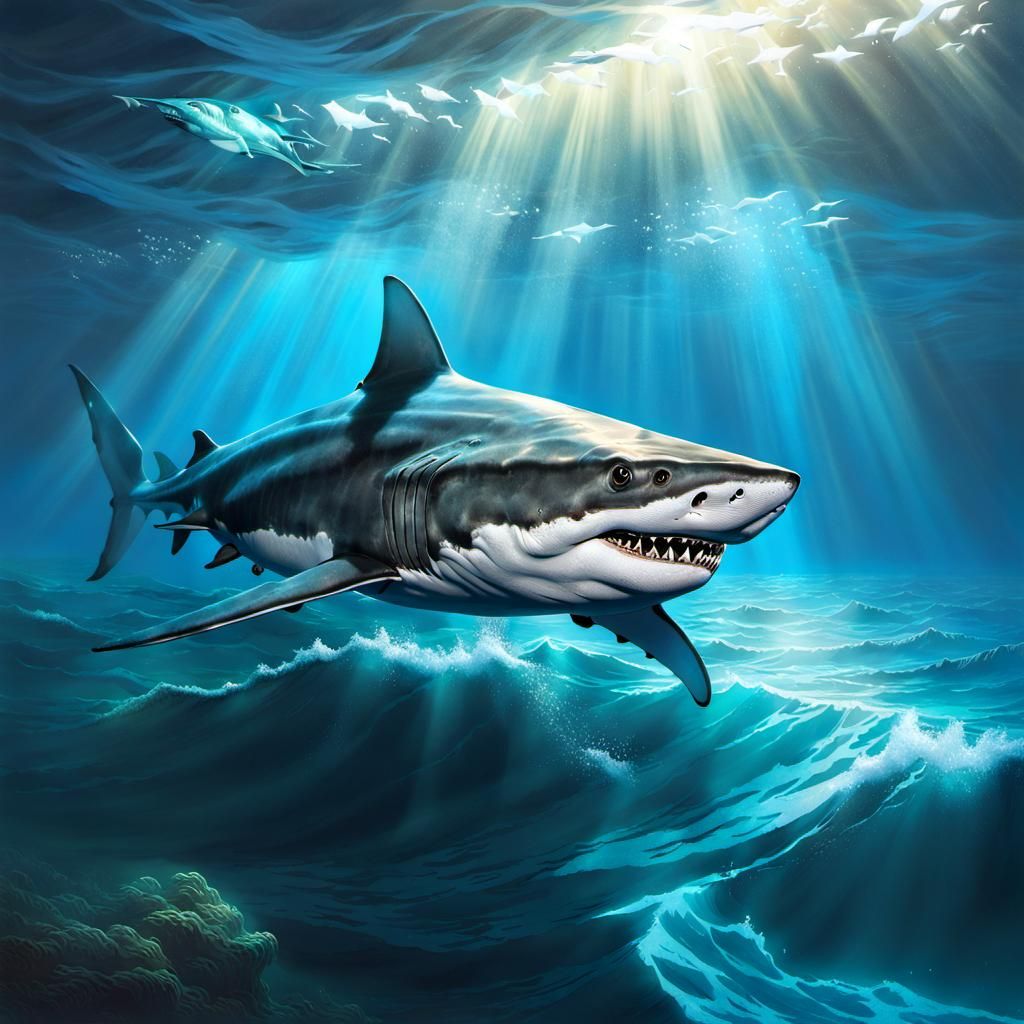 Sharky - AI Generated Artwork - NightCafe Creator