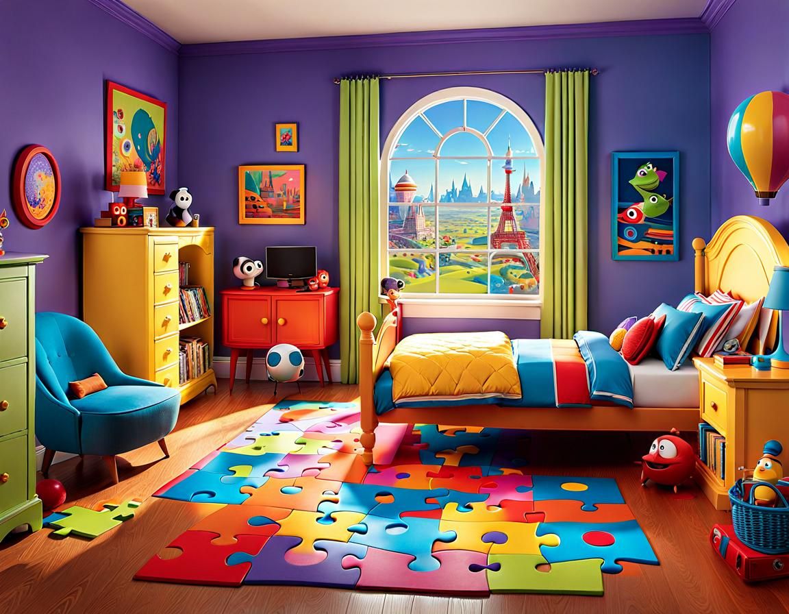 a floor puzzle