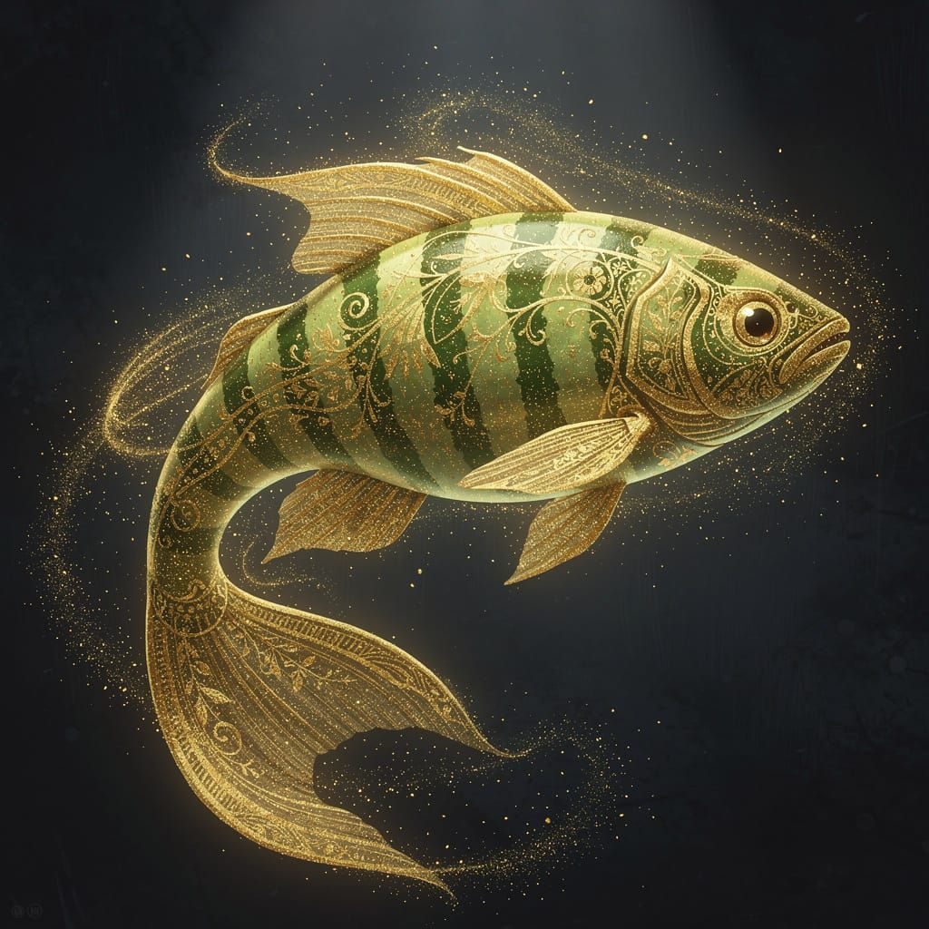 Green Goldfish