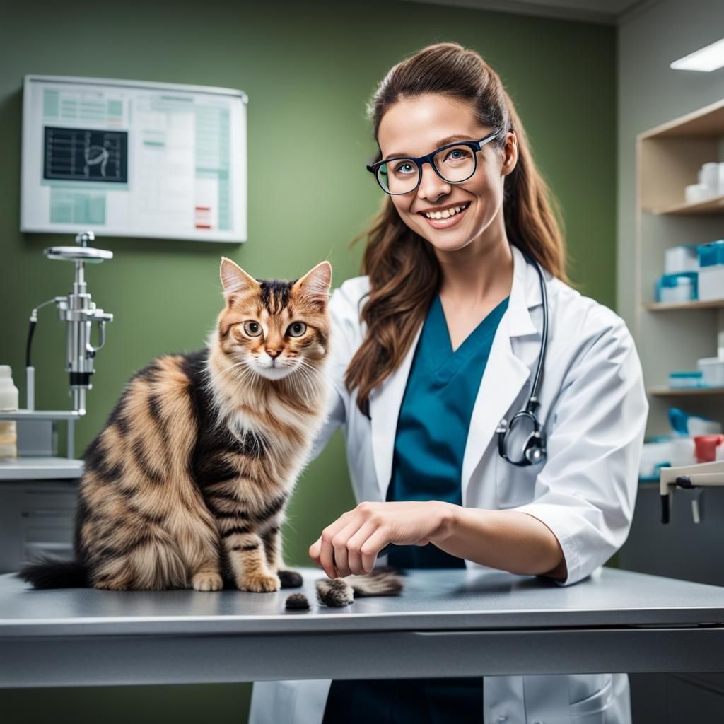 I'm thankful for the good caring professional Veterinarians out there.   by @Wanagiyata