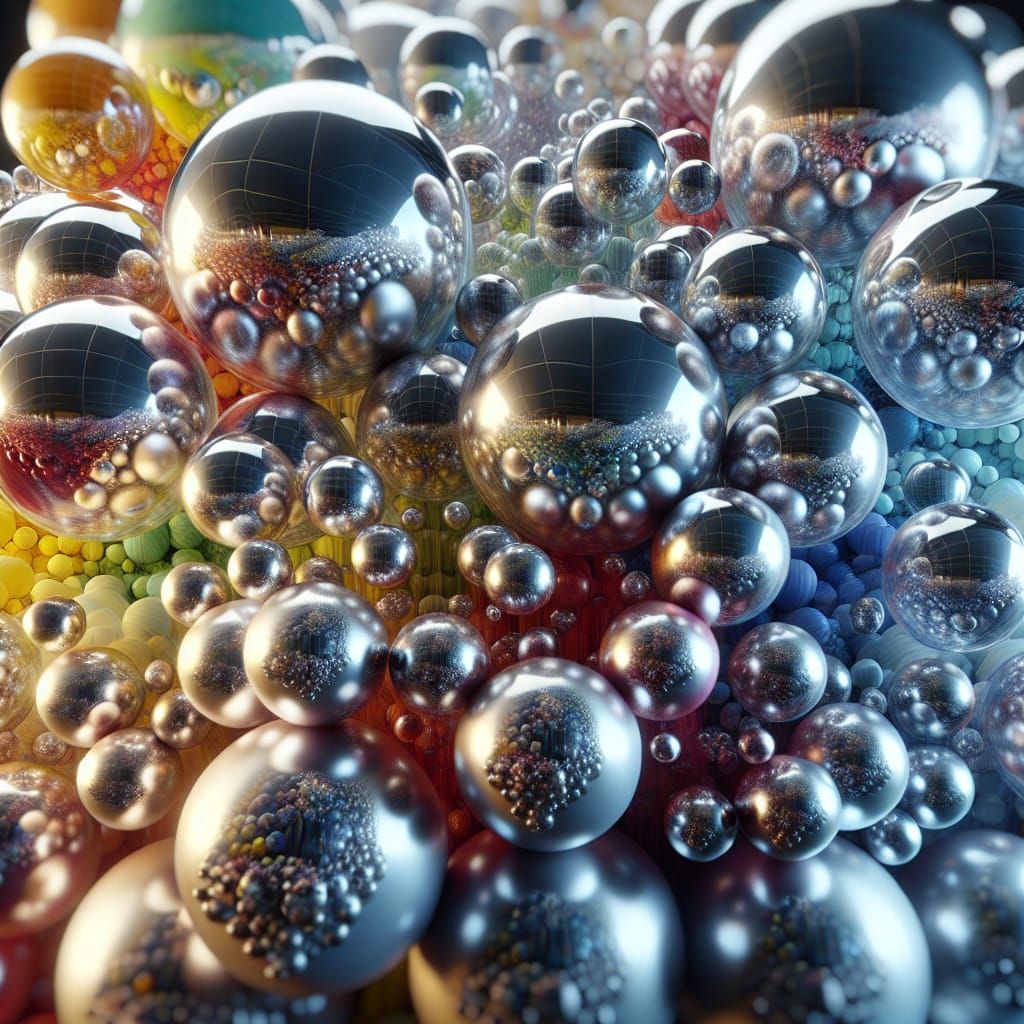 Glass spheres