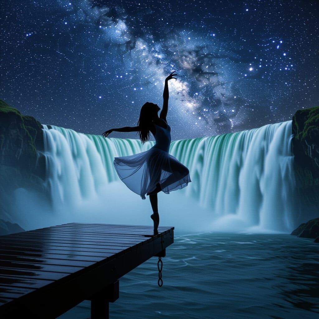 Touching the Stars  by @Trebol