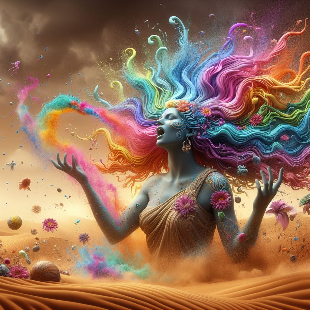 Emerging of a Goddess