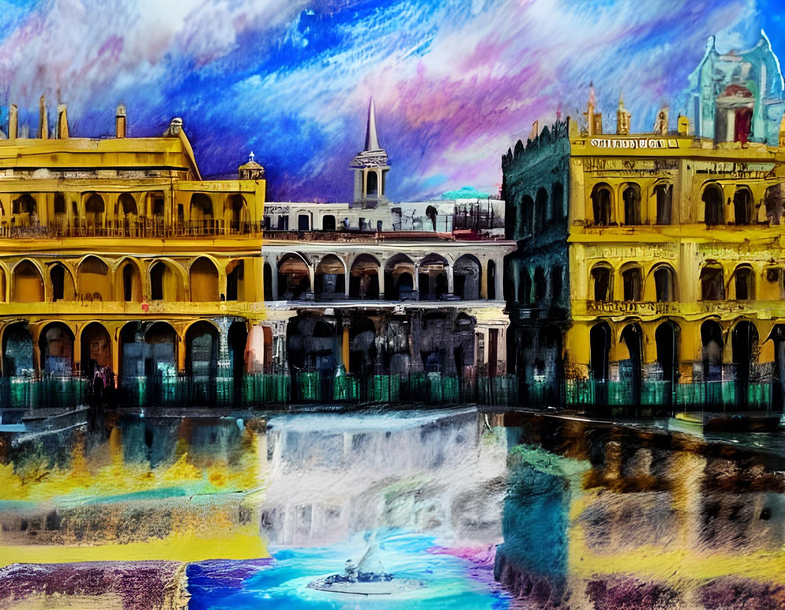 The forgotten, dirty and dilapidated casinos of Havana.. hyp...