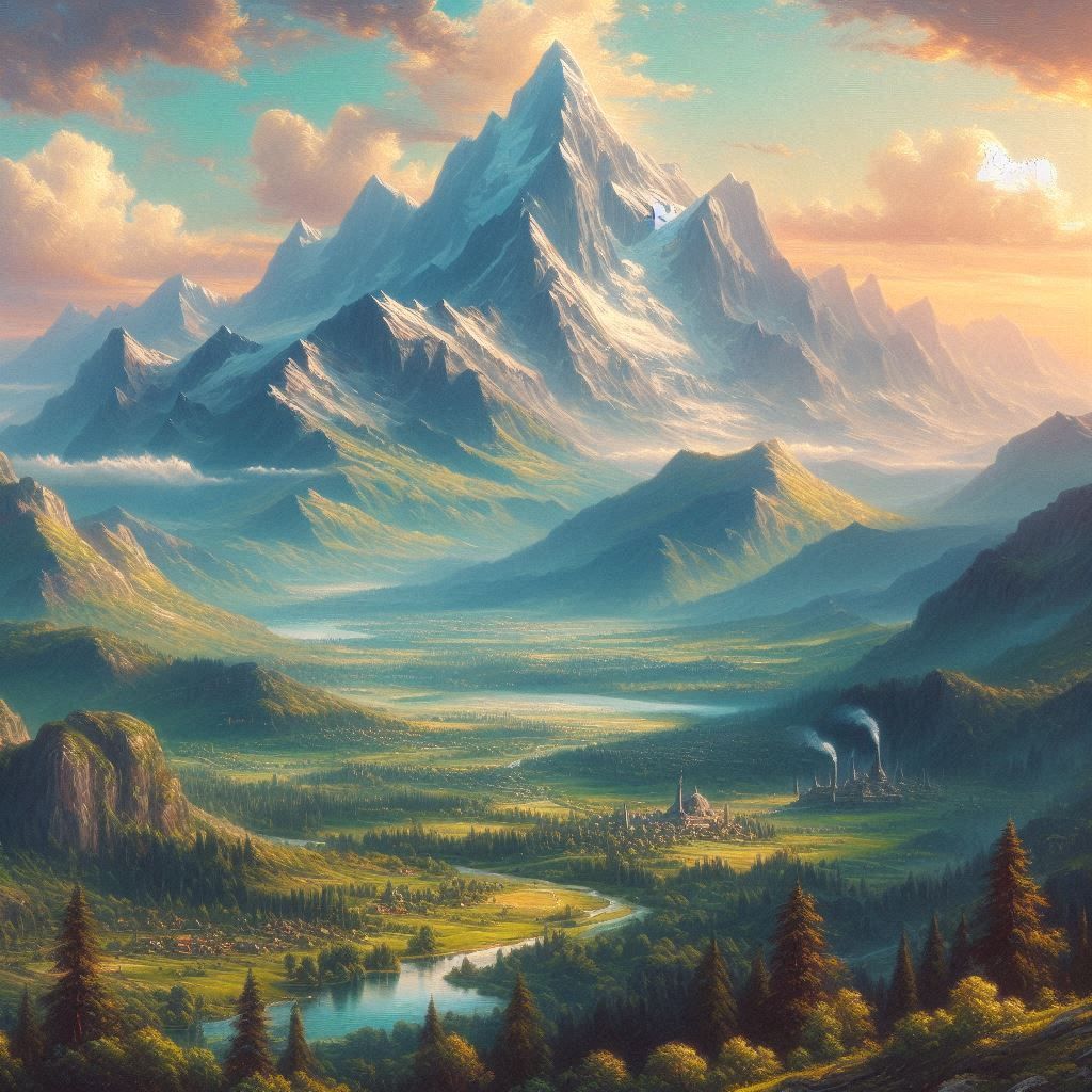 Mount Meru Landscape