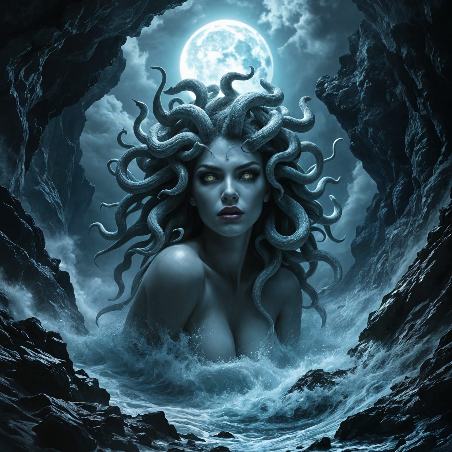 Medusa  by @Sherkhal