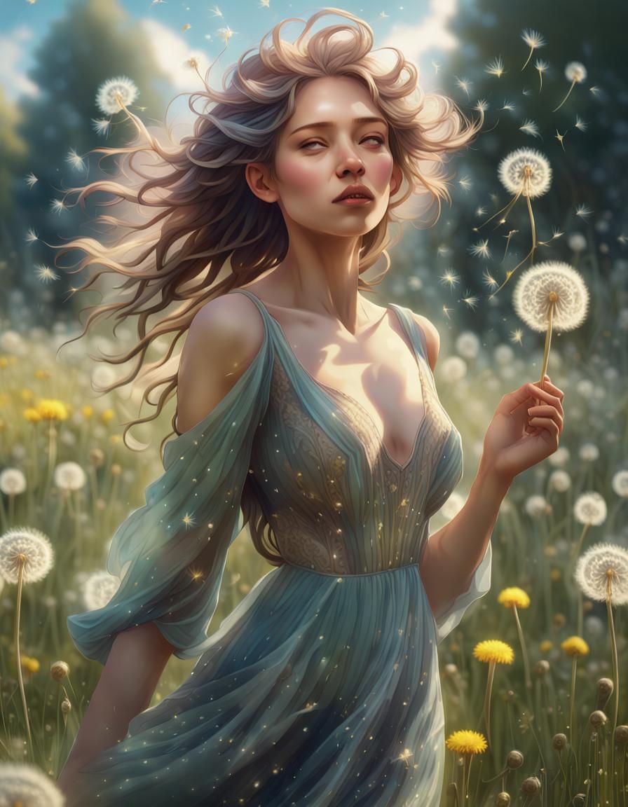 Meadow - AI Generated Artwork - NightCafe Creator