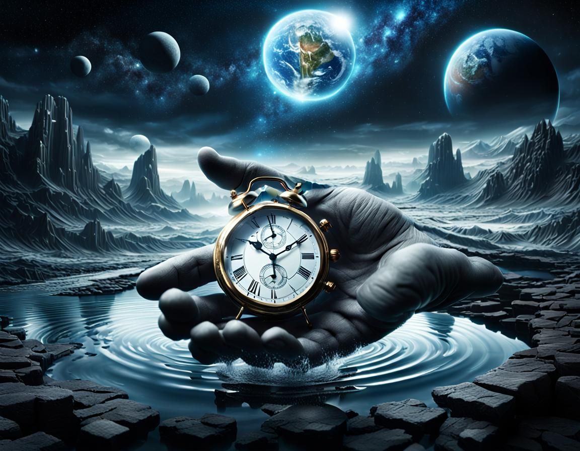 Time is flowing   by @ArtColai