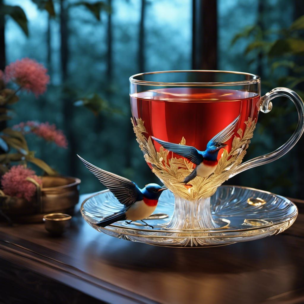 The swallows bird cup AI Generated Artwork NightCafe Creator The swallows bird cup AI Generated Artwork NightCafe Creator