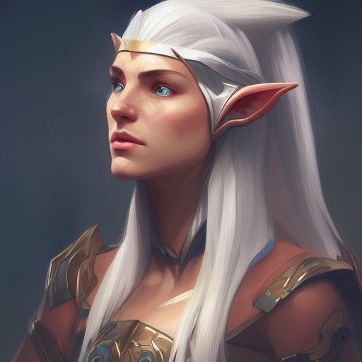 Elven Ranger - AI Generated Artwork - NightCafe Creator