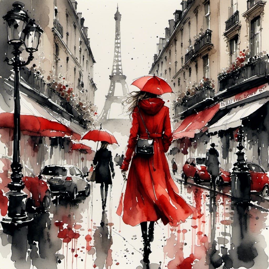 <lora:Ink Drawing:1.0>