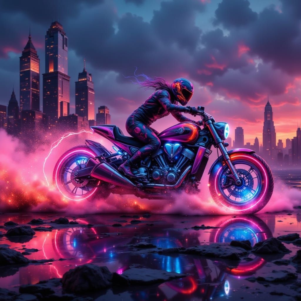 Chromatic Dust Storm Rider