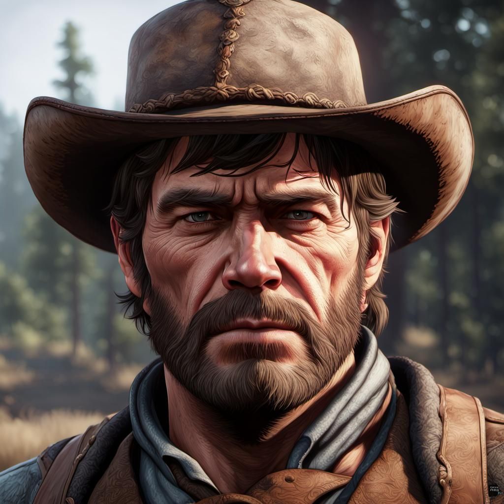 Arthur Morgan - AI Generated Artwork - NightCafe Creator