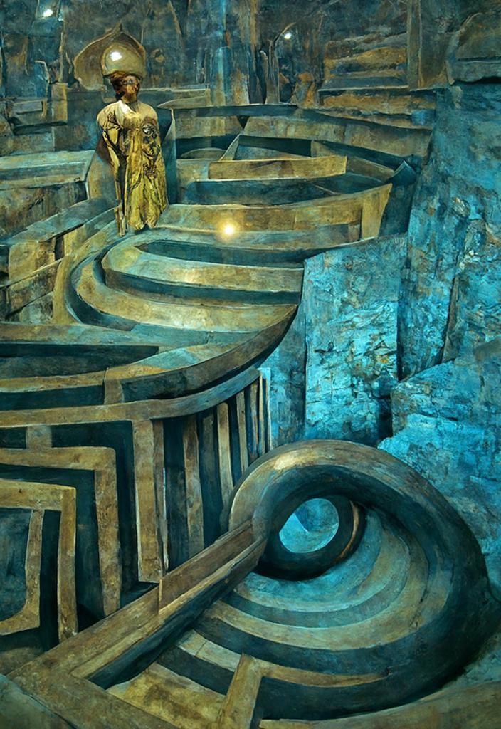 labyrinth; maze; mythology;