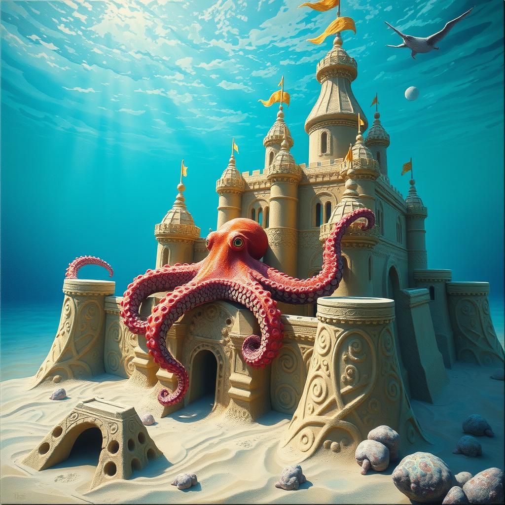 Sand Castles  by @Josetta