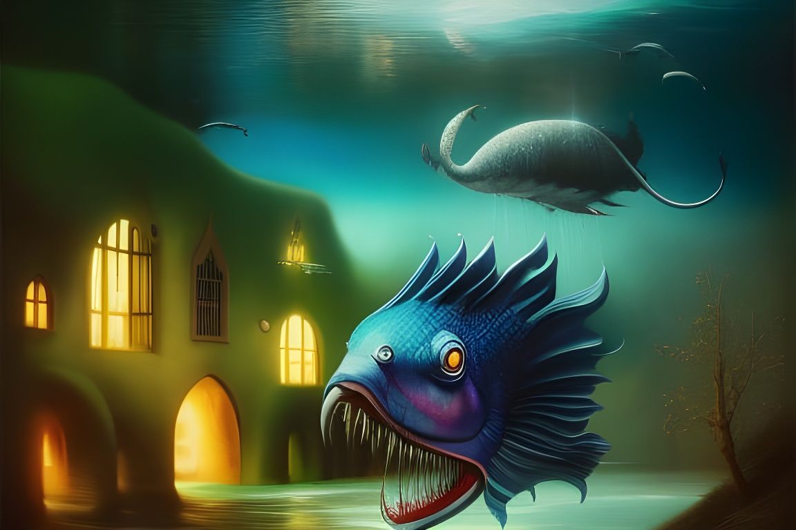 Surreal Underwater World