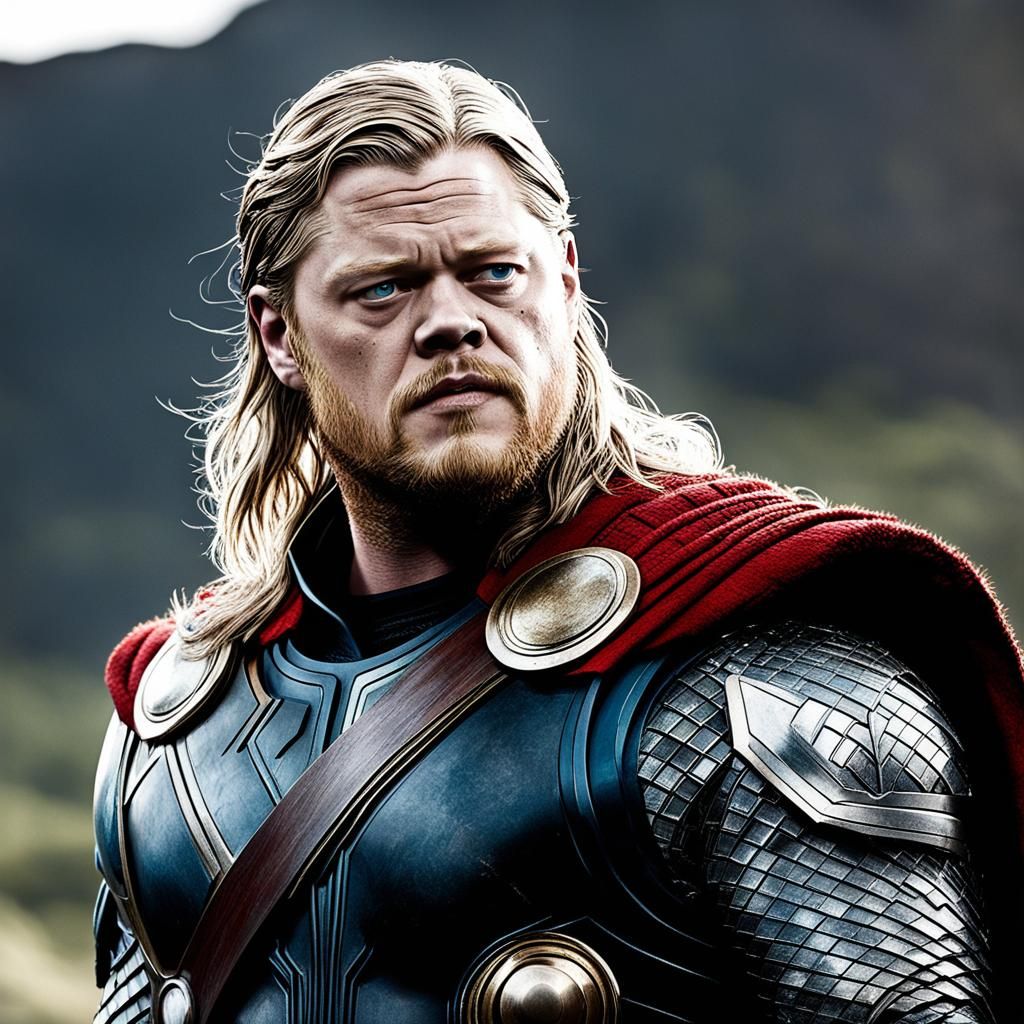 Elden Henson as Marvel's Thor - AI Generated Artwork - NightCafe Creator