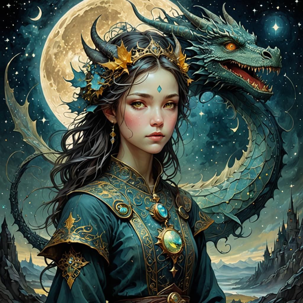 Dragon spirit - AI Generated Artwork - NightCafe Creator