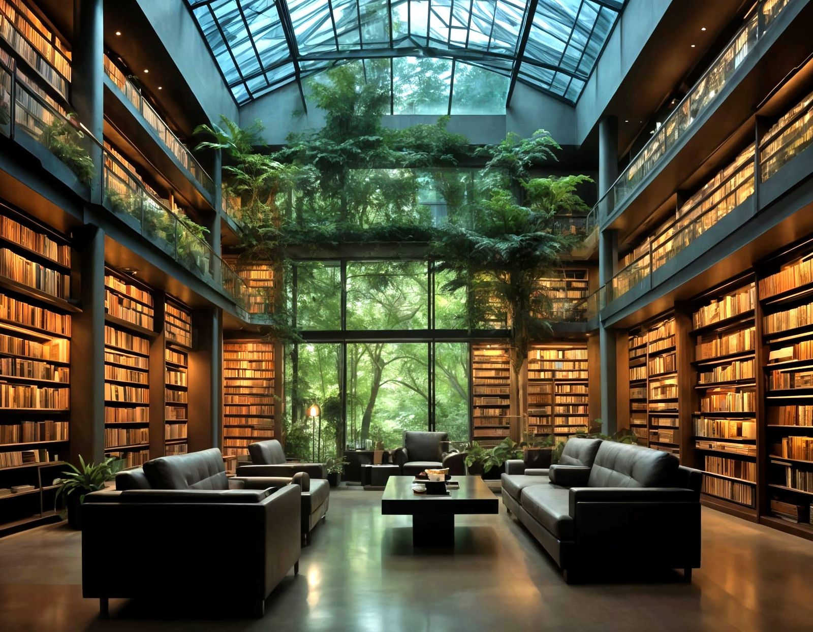 The Tranquil Archive  by @Silver Calico