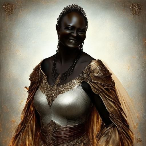 <lora:HisBrideV8:1.0> <lora:Black Skin:1.0> A lovely elf bride with black skin. Deep charcoal tones and bronze sunlight glow