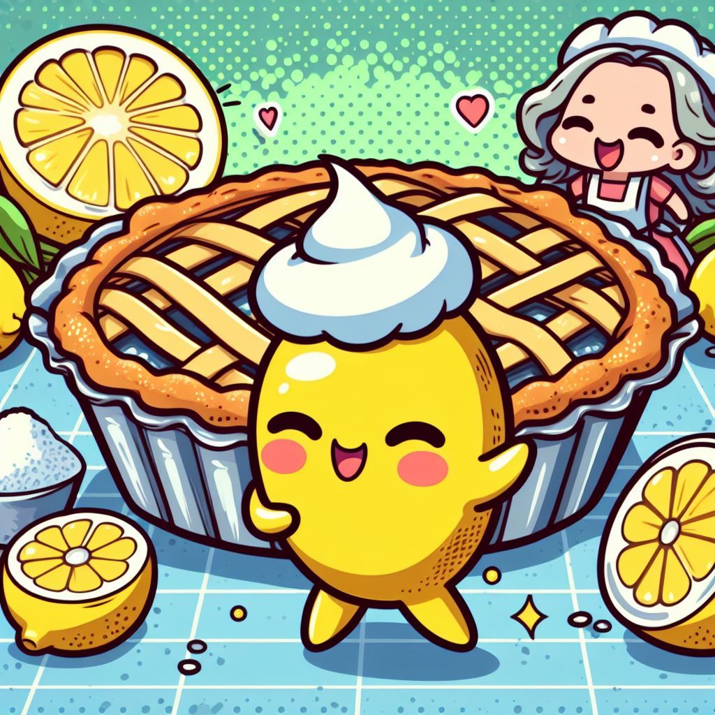 Chibi lemon pie