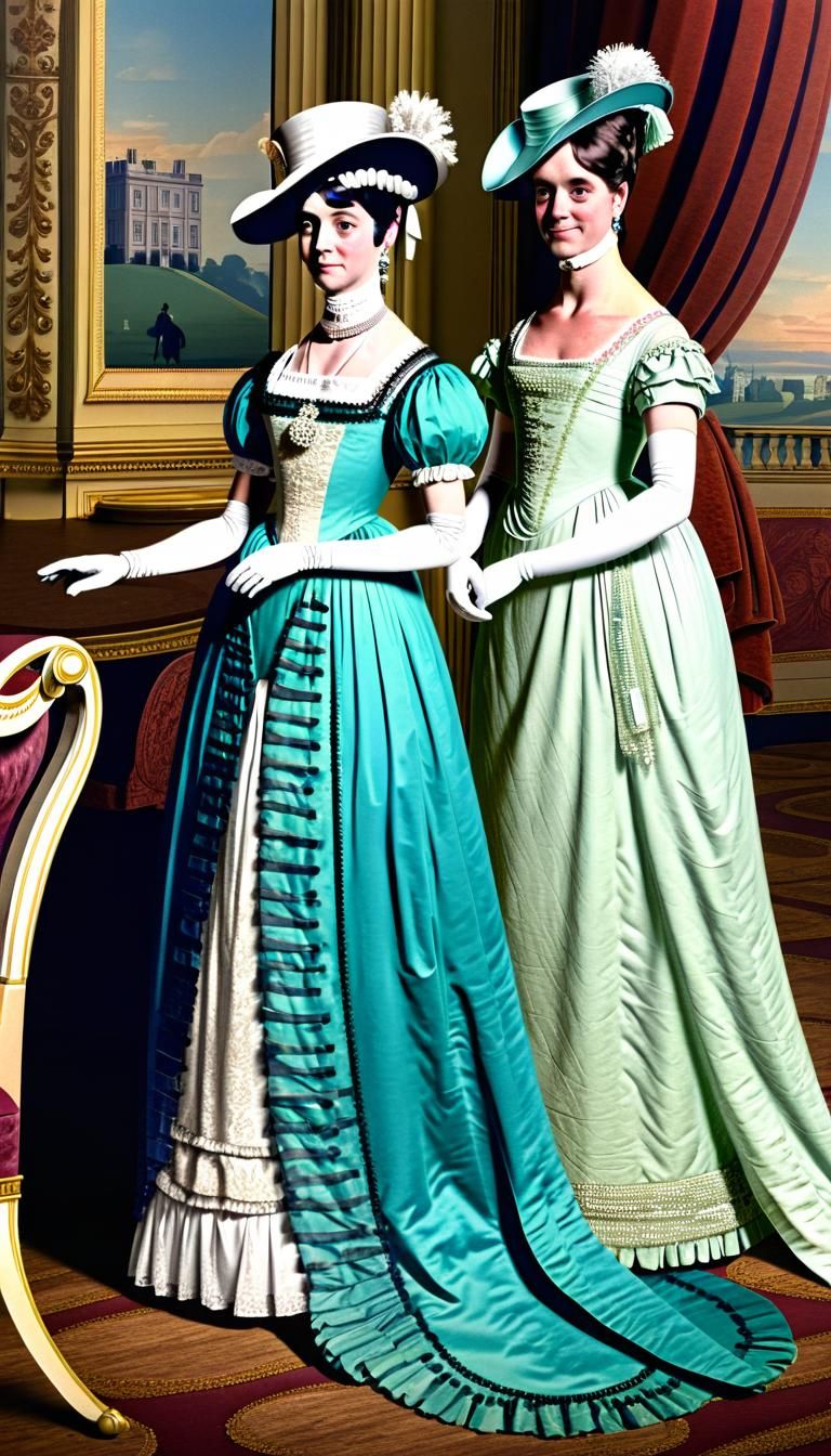 Regency Era Royal Ball Scene