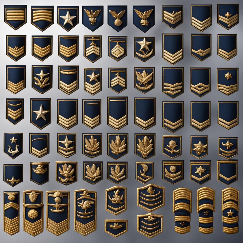  Navy rank insignia chart    Professional photography, bokeh...