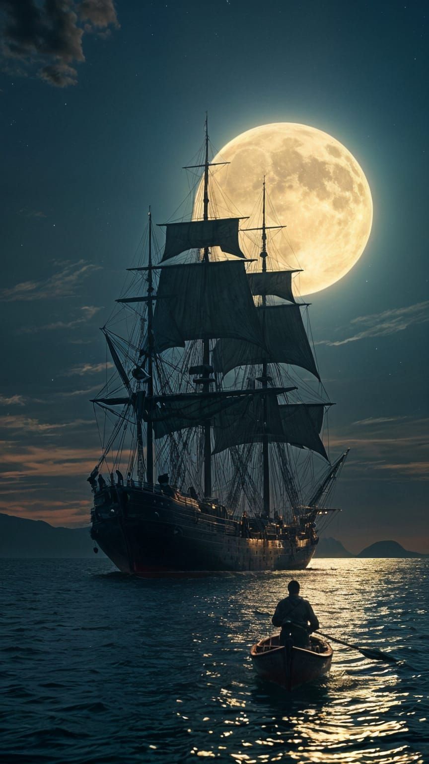 Backlit by the Moon  by @Happy Guy