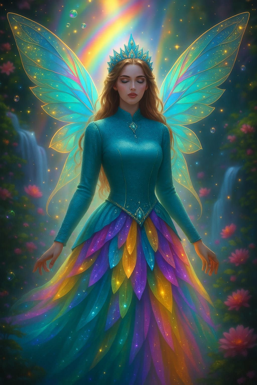 Fairy Queen in Enchanted Forest