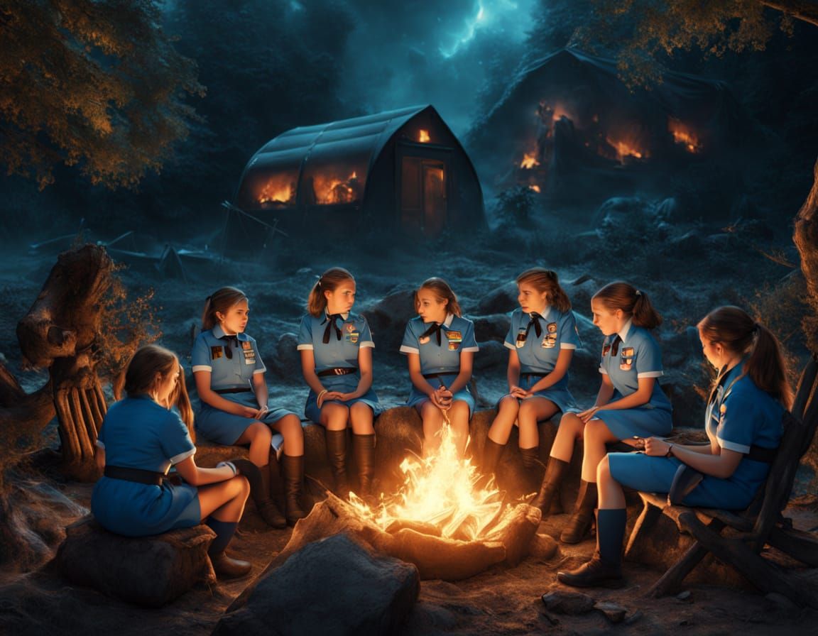 Troop 1496  by @lizardly 