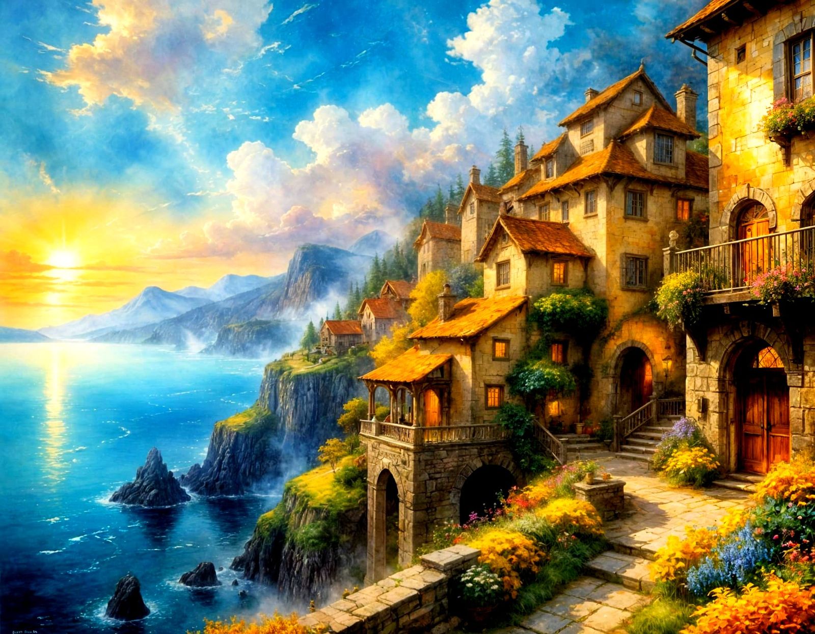 The Edge of Serenity  by @cutedolphin