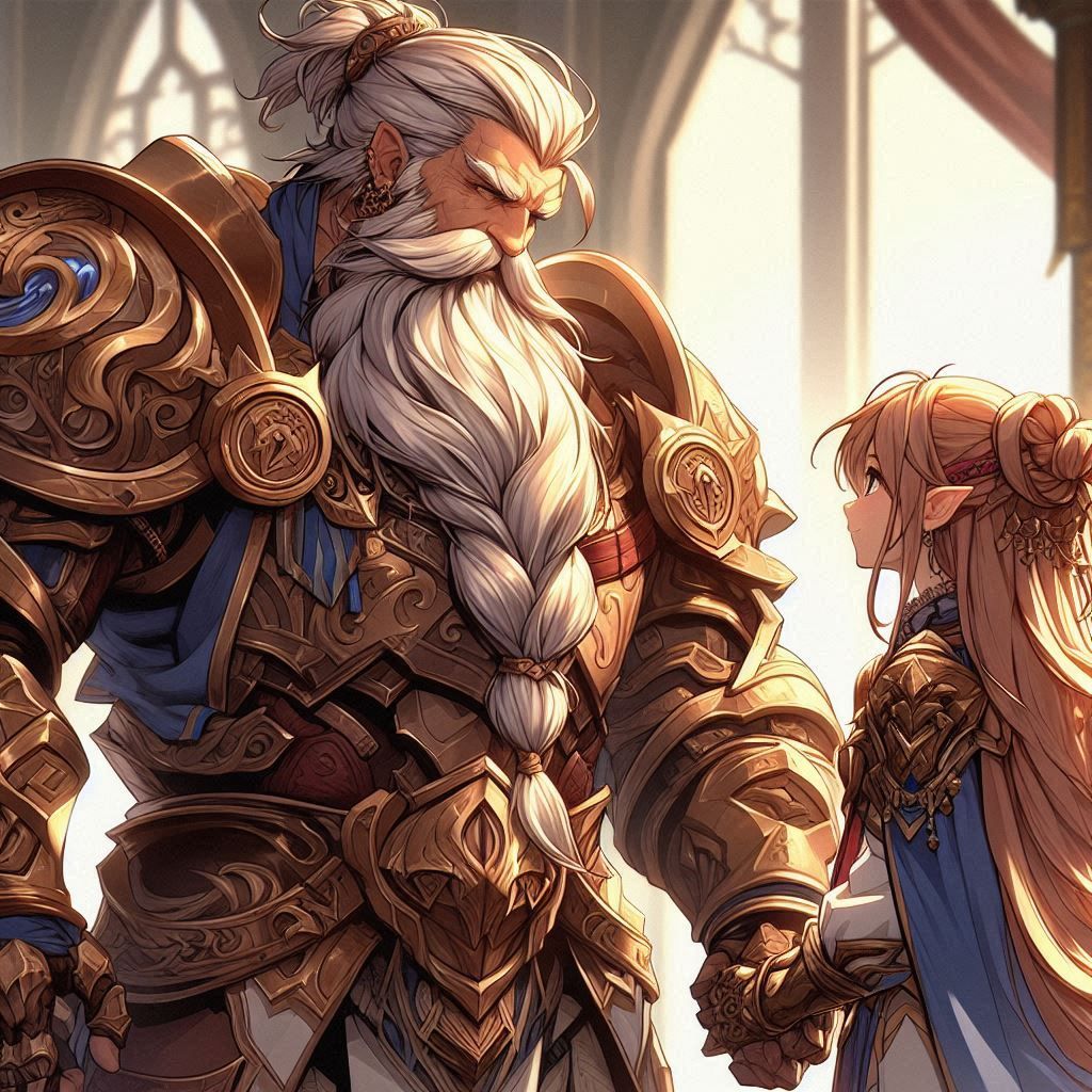 Master and pupil, father and daughter