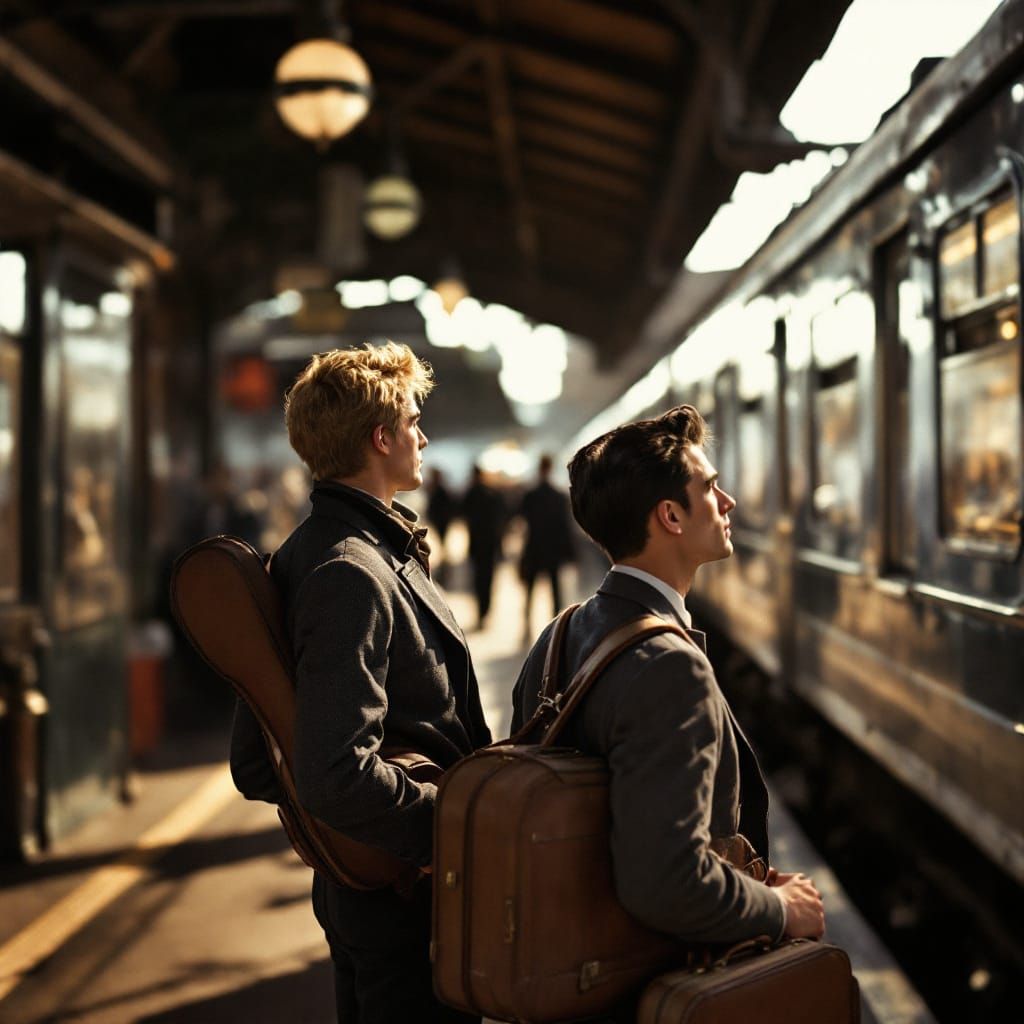 William and Thomas waited to board a train to Chicago.  Their destination was a Catholic mission within the Navajo Indian Reservation.  For the three summer months they would be missionaries to the Navajo of the south rim of the Grand Canyon.