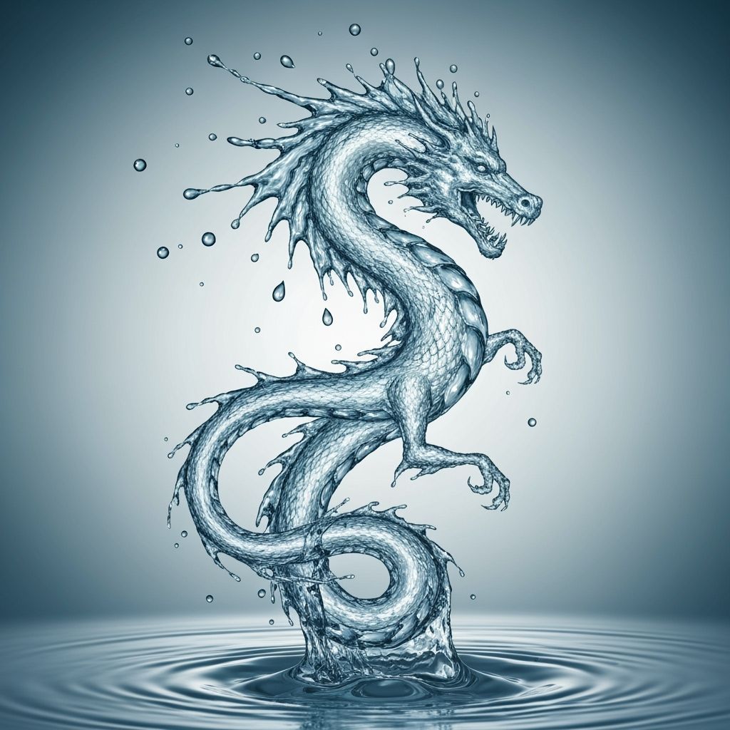 Water of dragon.   by @Mad Piece Maker