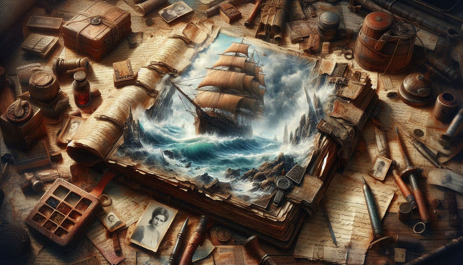 The logbook of an old sailor, memories