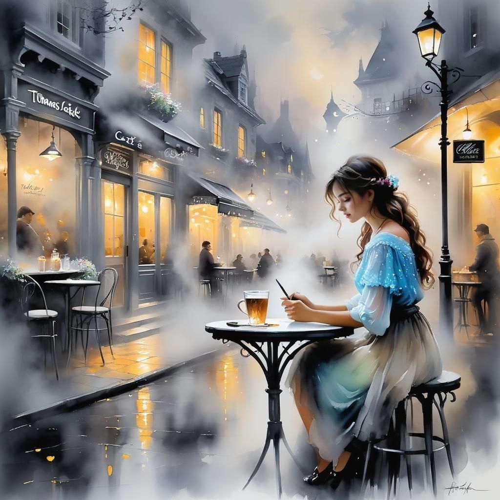 The words unwritten..   by @cutedolphin