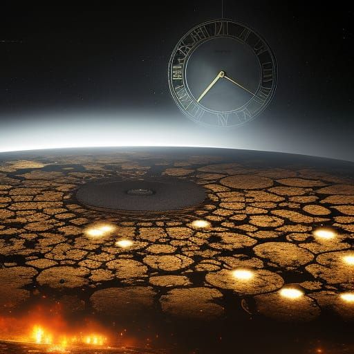 Clock Challenge - AI Generated Artwork - NightCafe Creator