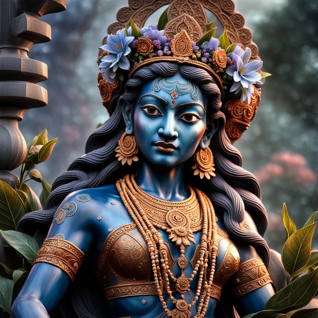 Statue of Kali - AI Generated Artwork - NightCafe Creator