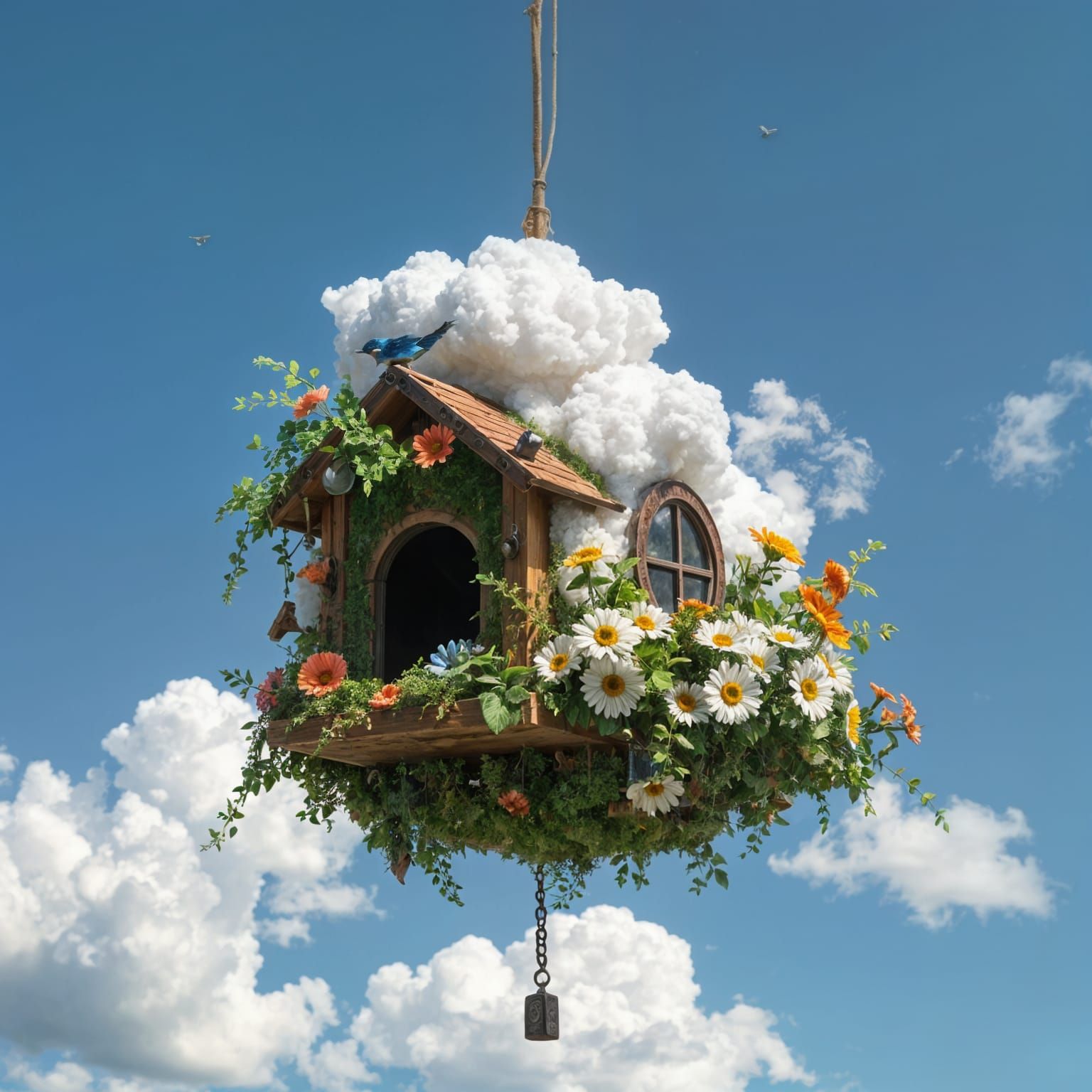 birdhouse in the sky  by @Eldesh