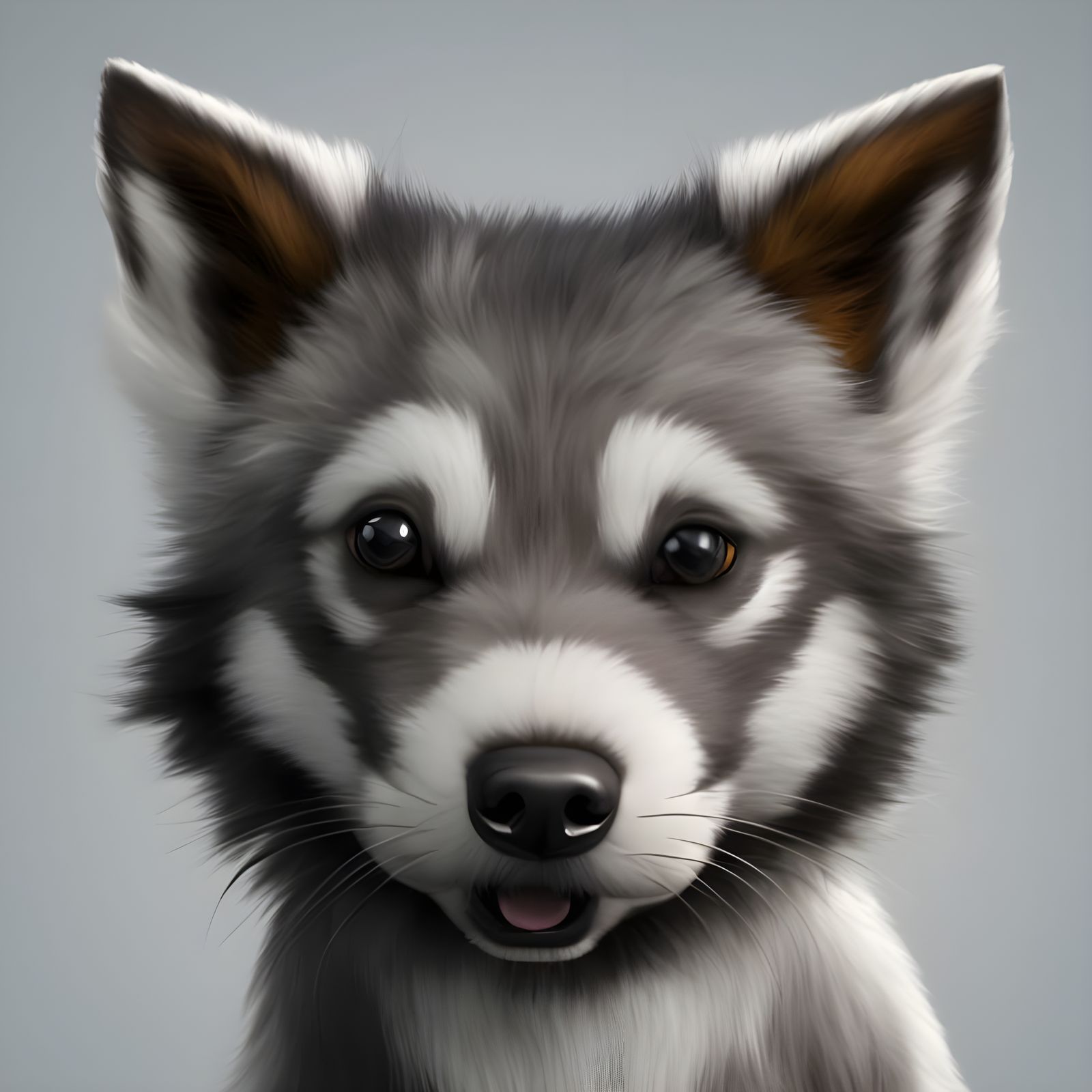White Fang, wolf-dog puppy