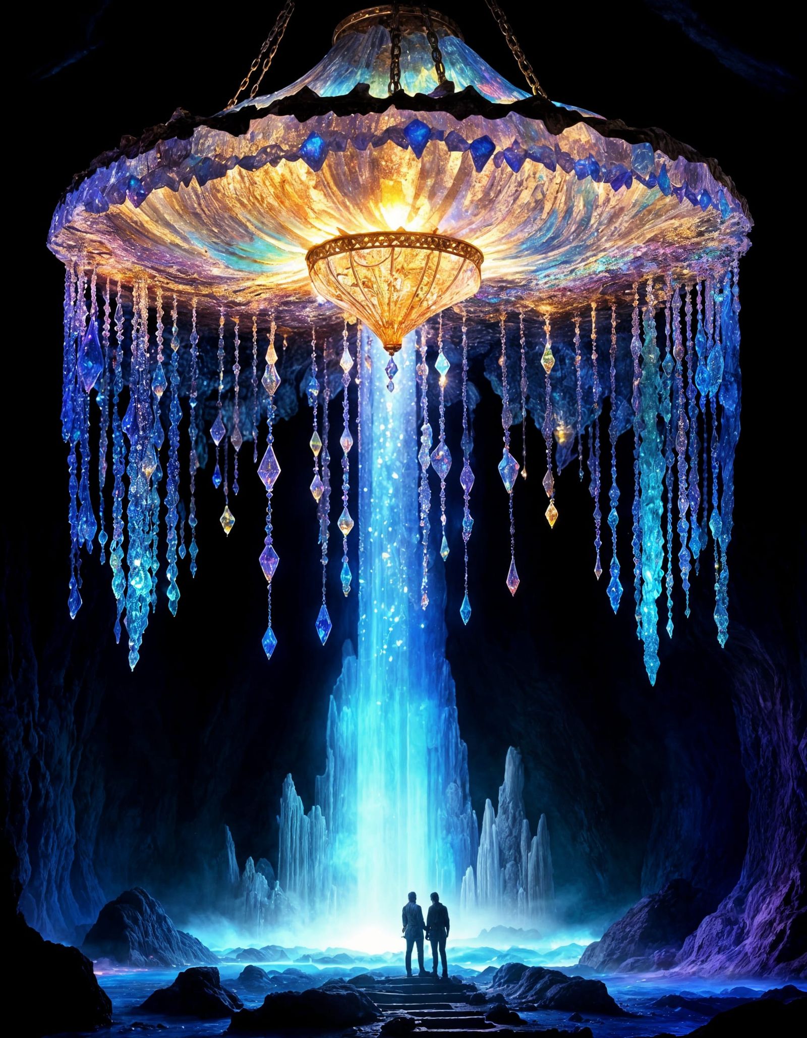 Chandelier Cavern  by @KBunny001